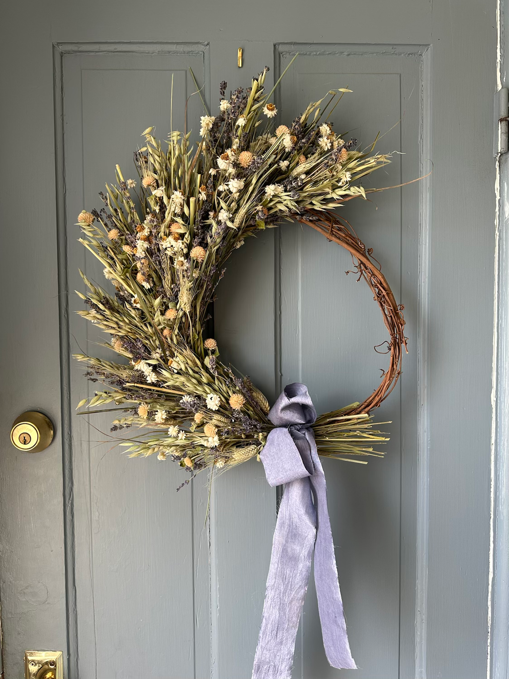 everlasting botanical wreath | commission  image 8