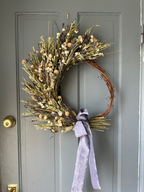 everlasting botanical wreath | commission  image 8