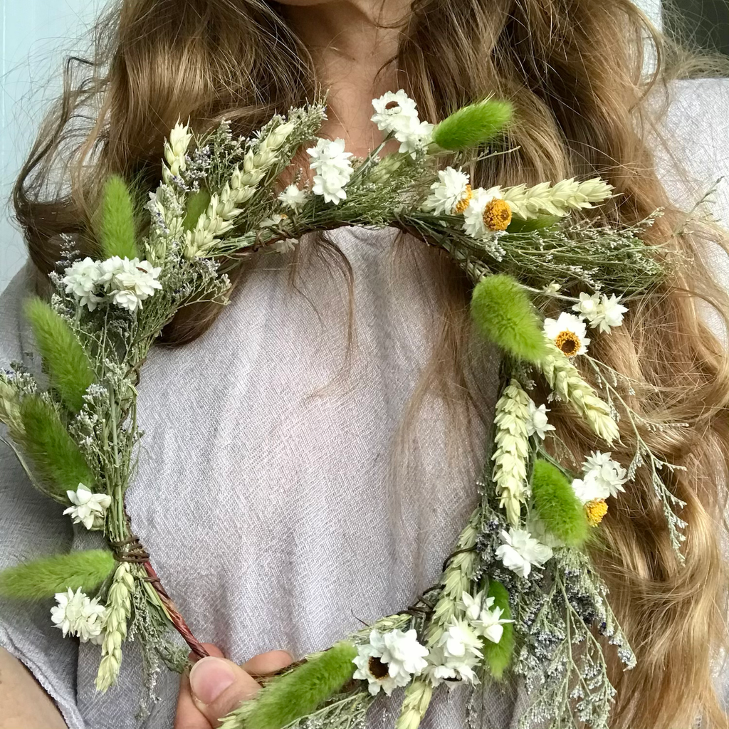 everlasting flower crown | commission image 8