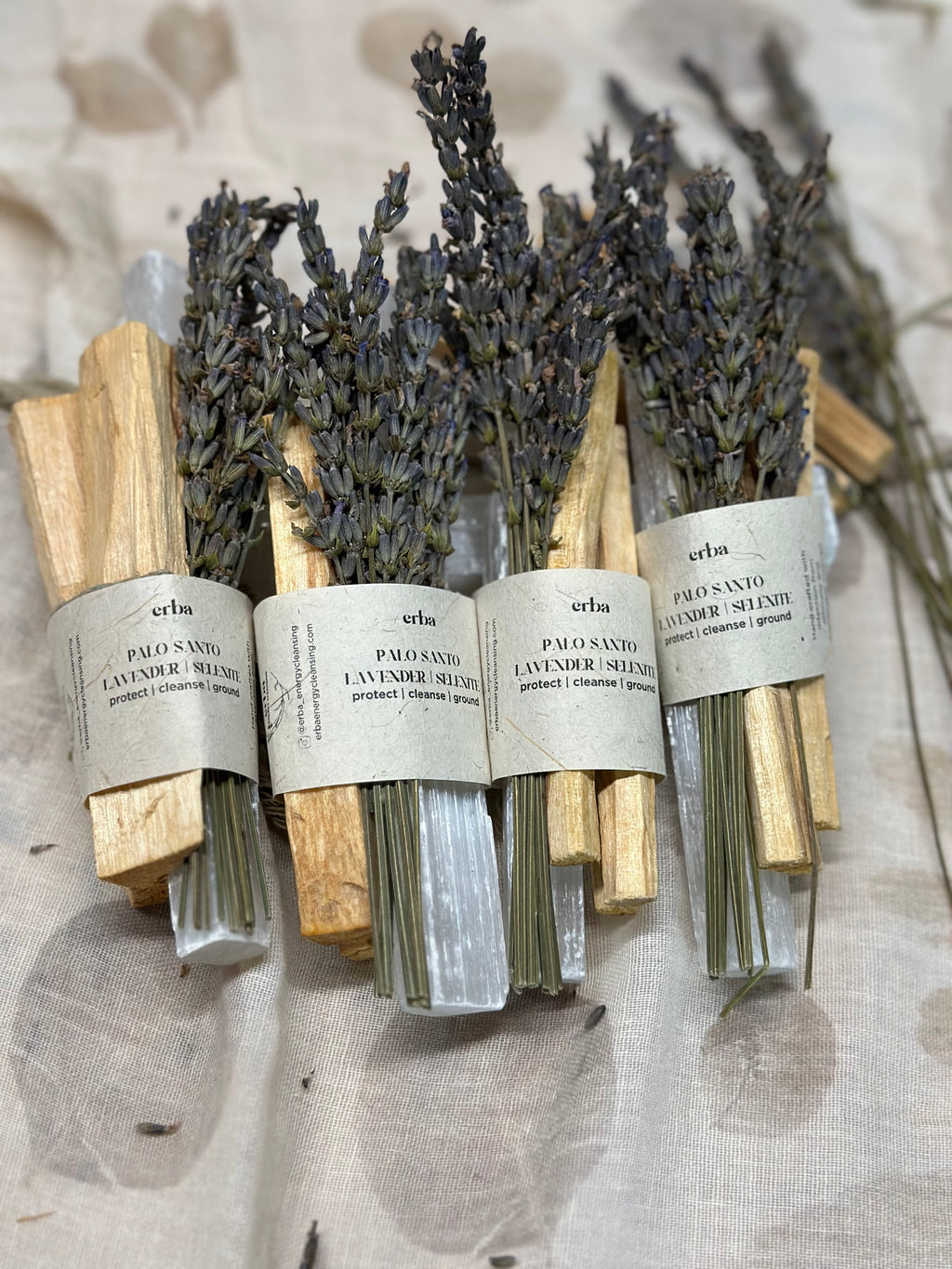 Palo Santo & Selenite with Lavender
