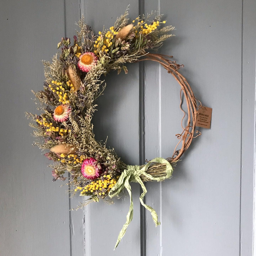 everlasting botanical wreath | commission  image 3
