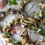 everlasting flower crown | commission image 11