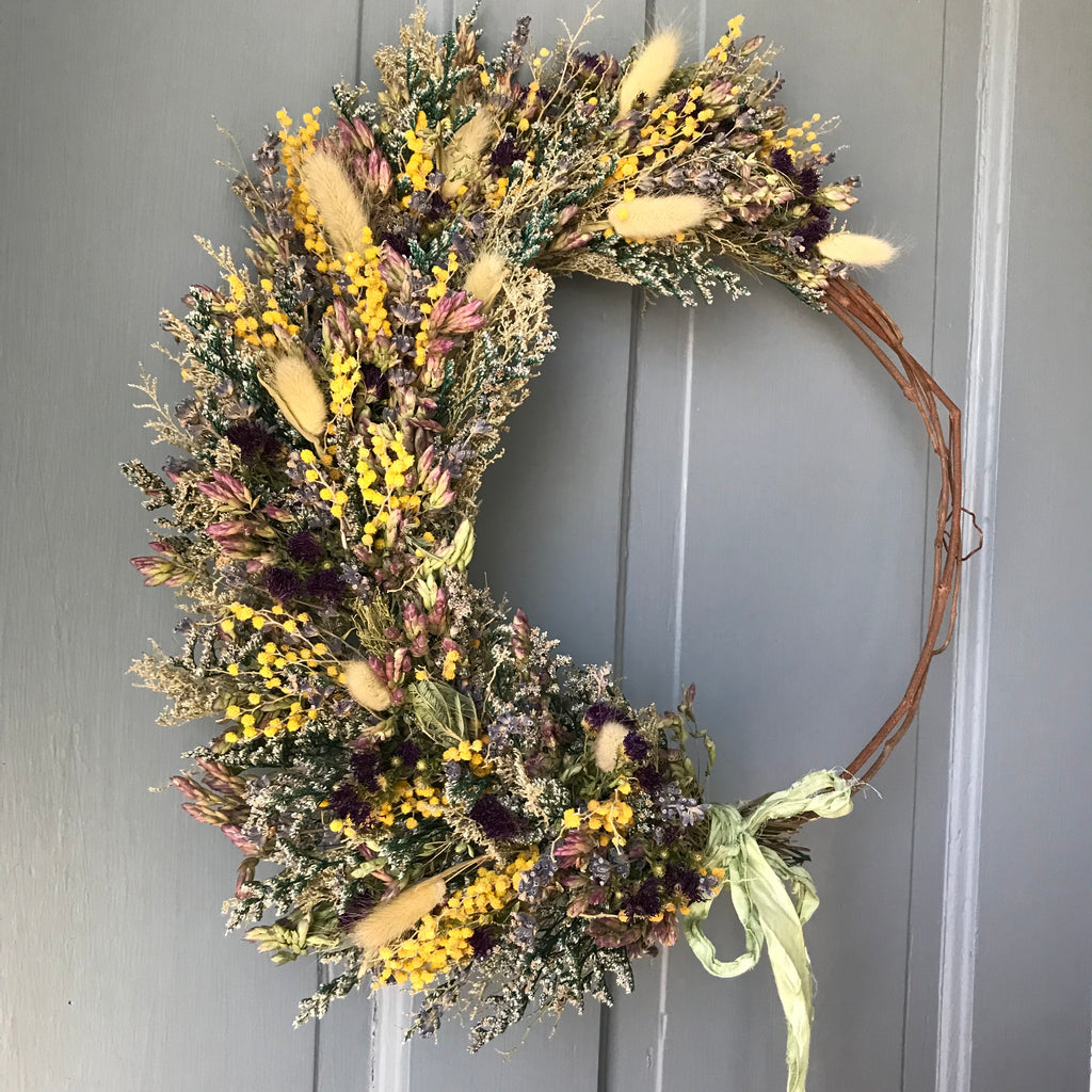 everlasting botanical wreath | commission  image 4