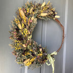 everlasting botanical wreath | commission  image 4