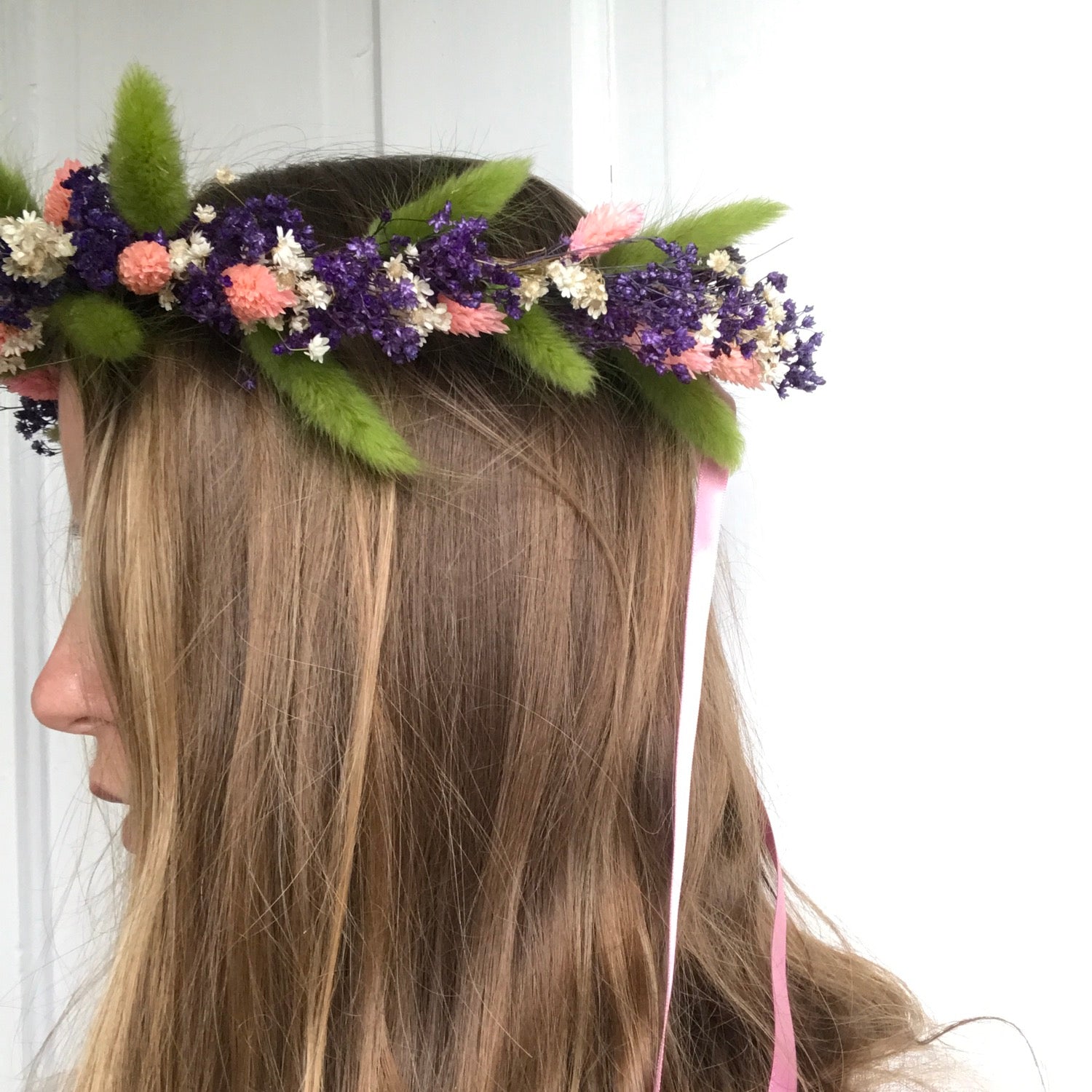 everlasting flower crown | commission image 9