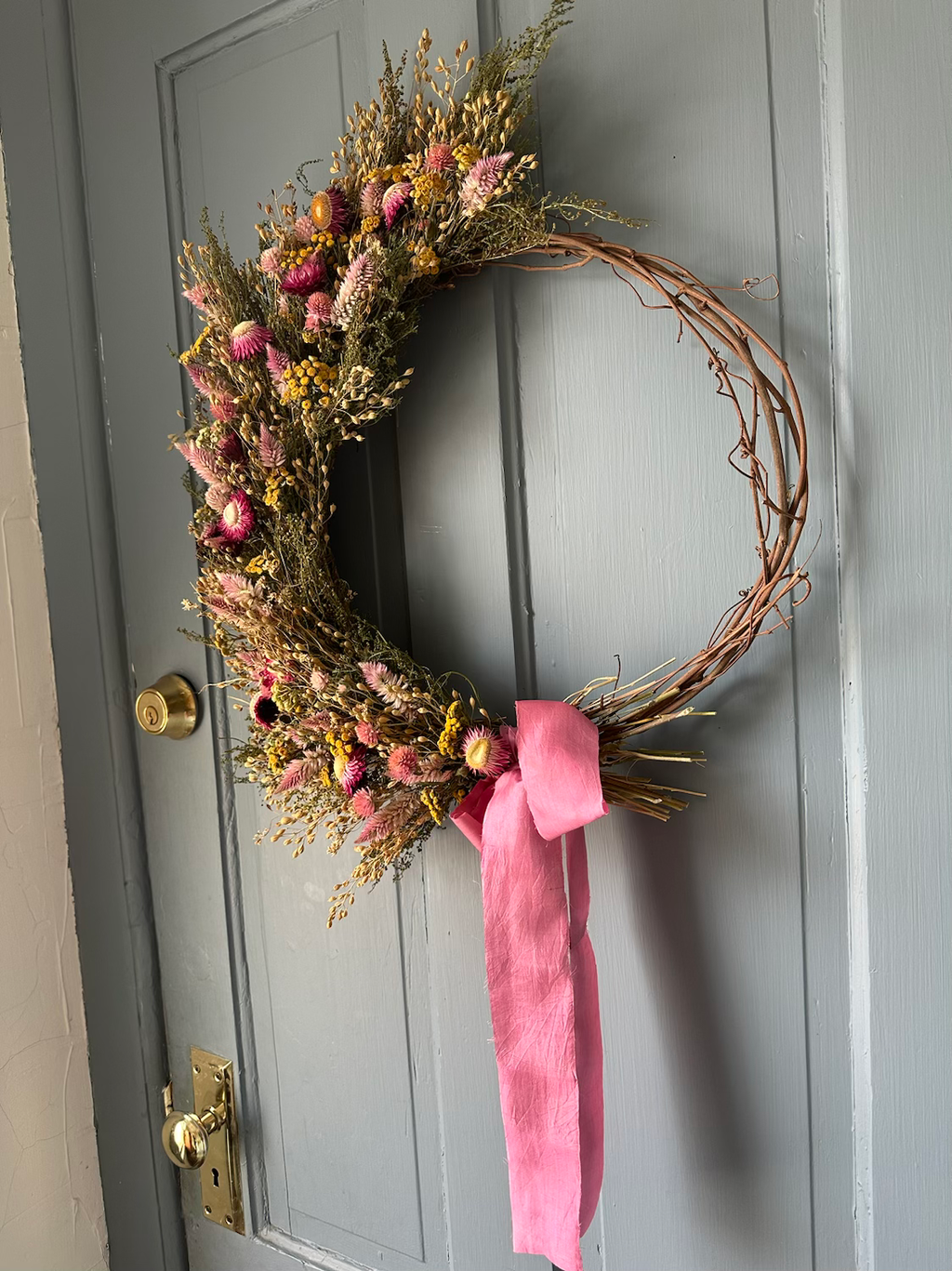 everlasting botanical wreath | commission  image 6