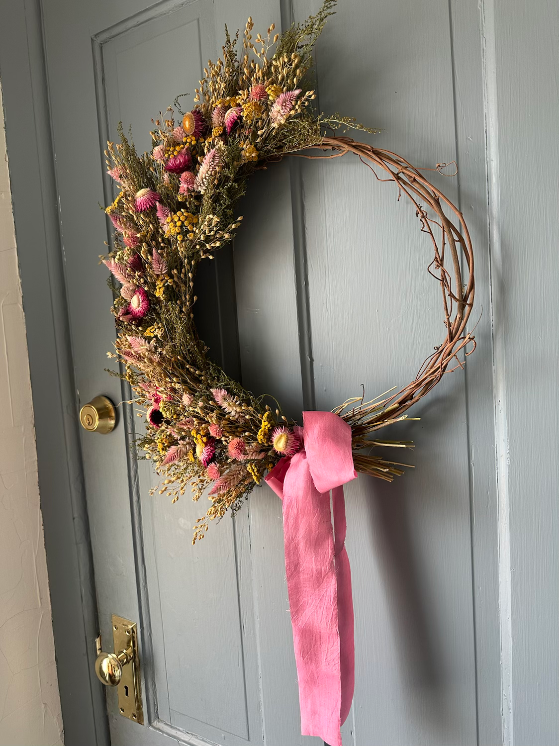 everlasting botanical wreath | commission  image 6