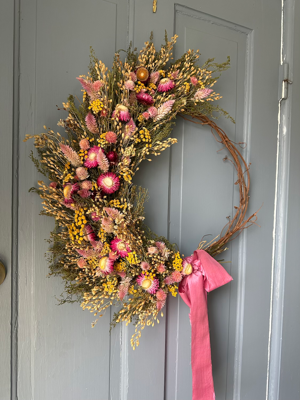 everlasting botanical wreath | commission  image 7