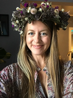 everlasting flower crown | commission image 10